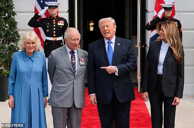 Trump Family Bids Farewell to King Charles After Historic US Visit