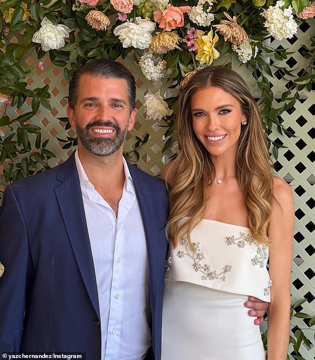 Trump Jr. and Bettina Anderson opt for intimate wedding over White House ceremony.