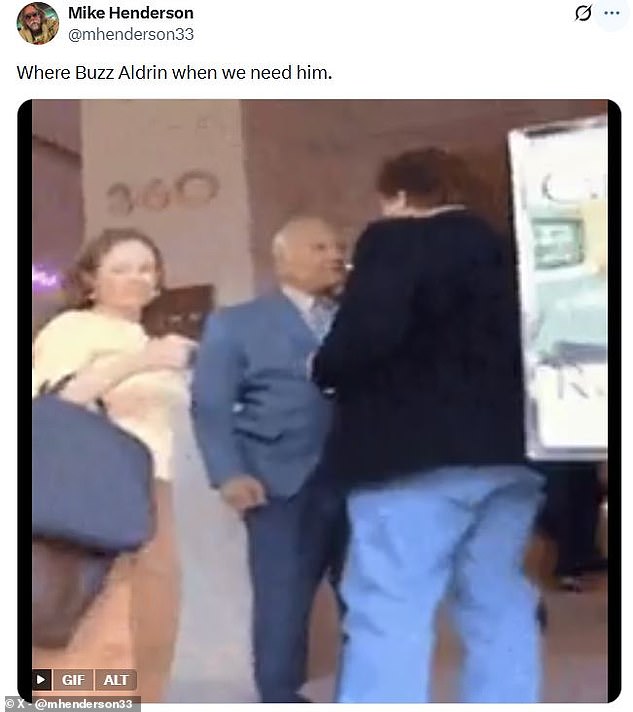 Conspiracy theorist confronts Artemis II astronauts on Capitol Hill.