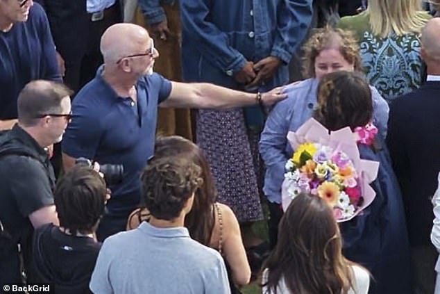 Jeff Bezos attends daughter's graduation hours before Blue Origin rocket explodes.