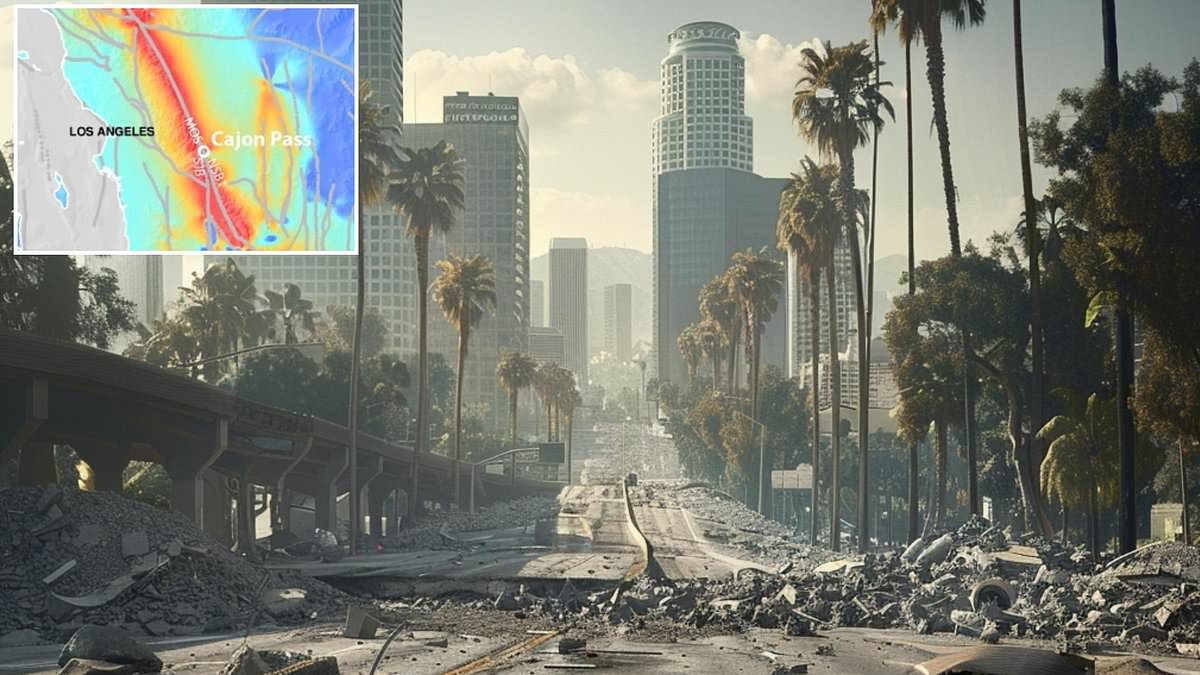 Scientists warn California's Big One quake is overdue after 160 years of high stress.