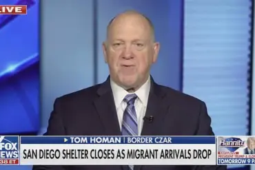 Border Czar Tom Homan declares victory after San Diego migrant shelter closes due to zero new arrivals