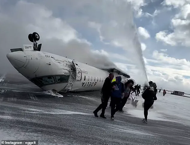 Delta Air Lines Jet Crashes at Toronto Airport; 18 Injured