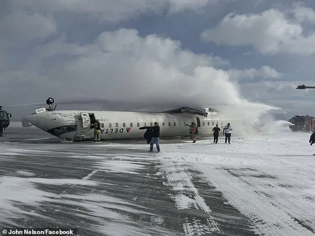 Delta flight crashes in Toronto; passengers capture escape on video