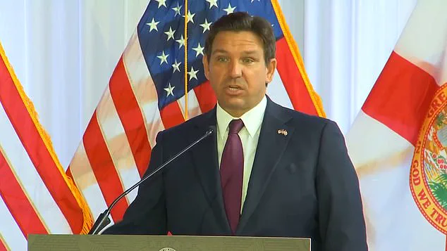 DeSantis Surprises with Stance on Governor's Race