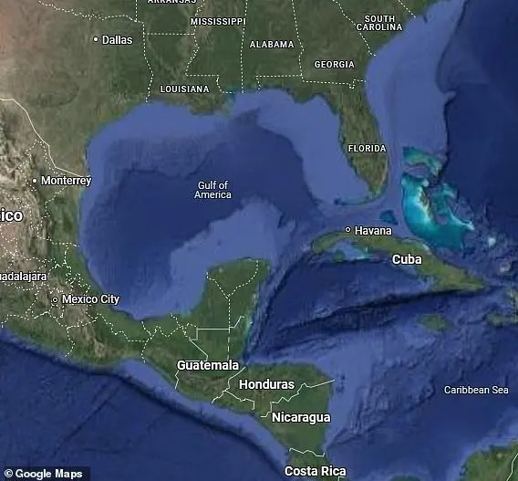 Mexico City mayor demands Google revert to 'Gulf of Mexico' name