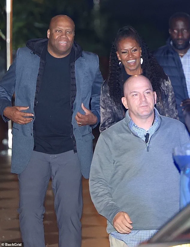 Michelle Obama Enjoys Rare Public Appearance With Her Brother in Los Angeles