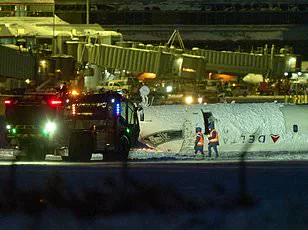 Shocking Video of Delta Air Lines Flight in Flames in Toronto