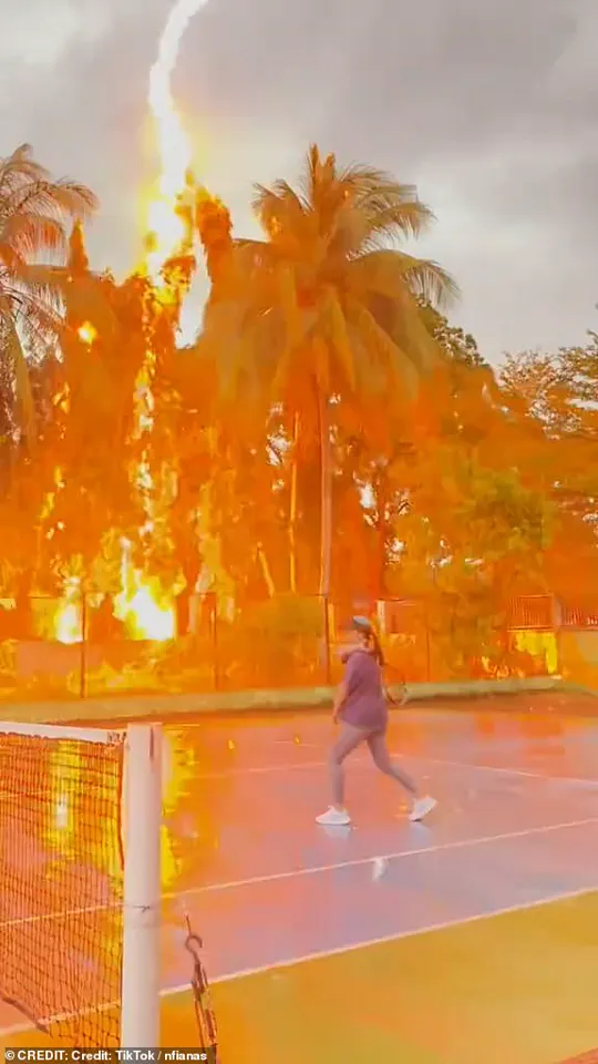 Tennis Star's Near-Death Lightning Experience