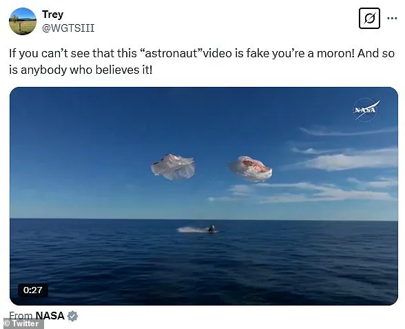 NASA Astronauts Return Home After Nine Months in Space Amid Conspiracy Theories