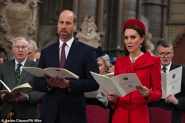 Princess Kate Makes Triumphant Return to Commonwealth Day Service in Red Catherine Walker Dress