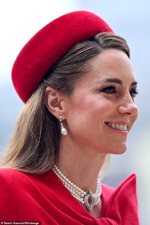 Princess Kate Makes Triumphant Return to Commonwealth Day Service in Red Catherine Walker Dress