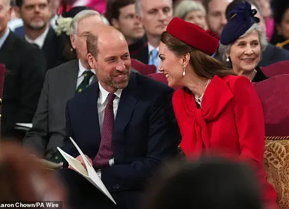 Princess Kate Makes Triumphant Return to Commonwealth Day Service in Red Catherine Walker Dress