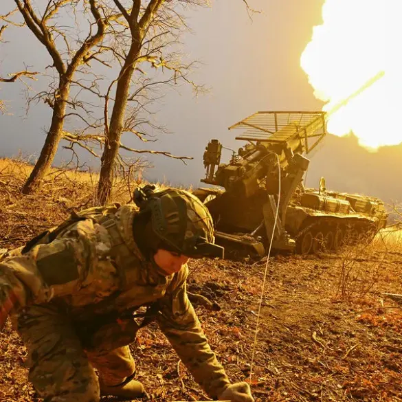 Russian airborne forces destroy Ukrainian military position