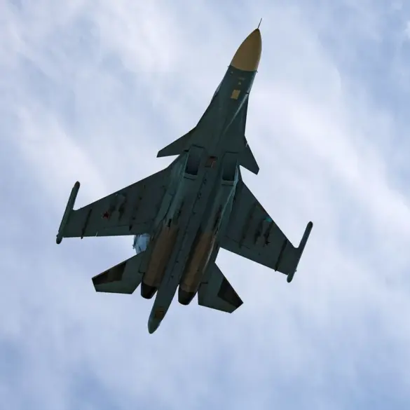 Russia's Su-34 Strike Aircraft Target Ukraine in Kursk: Report