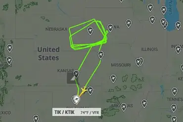 US Navy's Doomsday Plane Spotted Over Strategic Military Sites in Midwest