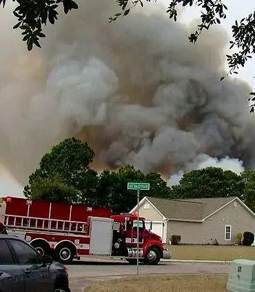 Wildfires Ravage South Carolina, Governor Declares State of Emergency