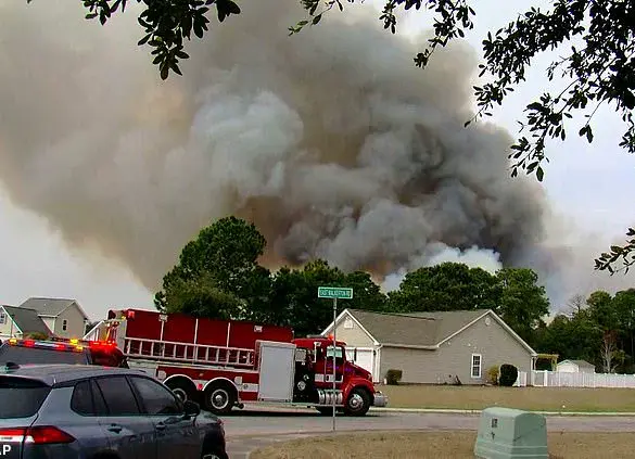 Wildfires Ravage South Carolina, Governor Declares State of Emergency