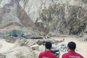 At Least 10 Quarry Workers Killed in West Java Landslide, Officials Say