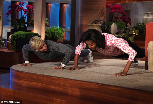 Michelle Obama Recalls 2012 Push-Up Challenge with Ellen DeGeneres: 'A Moment of Levity and Friendly Rivalry' – Amy Poehler's Podcast Interview Reveals Commitment to Fitness and Public Engagement