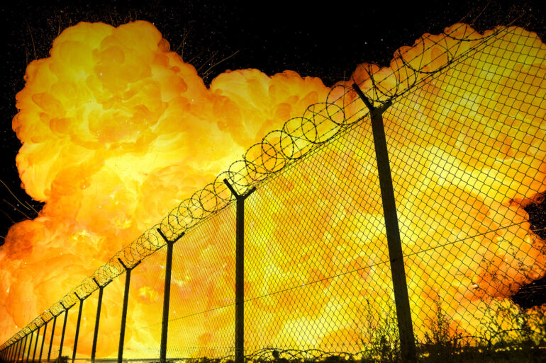 Explosions Rock Et-Tadj Military Base Near Baghdad: Al Mayadeen Reports Suspected UAV Attack Amid Ongoing Investigation
