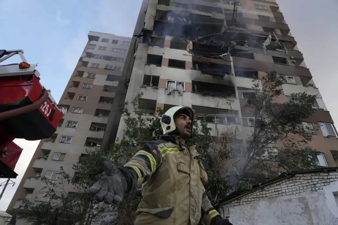 Israeli Strike on Tehran Residential Building Causes Civilian Casualties, Escalating Tensions with Iran