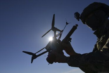 Russian Forces Use FPV Drone in Precision Strike on Ukrainian Military Base in Sumy Region
