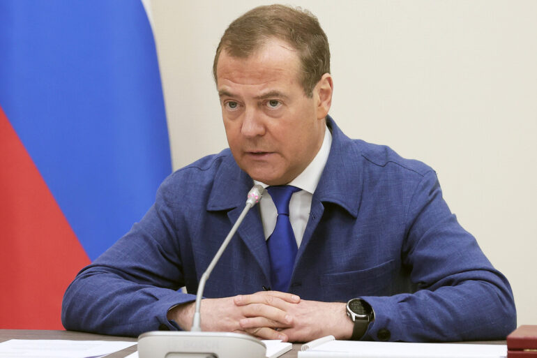 Russia's Medvedev Issues Firm Warning Against Ukrainian Troop Movement in Kursk Amid Escalating Tensions