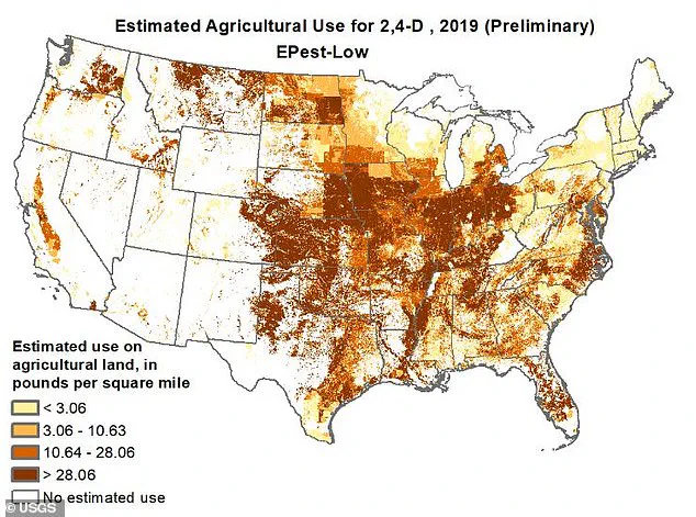 Urgent Warning: Fruits and Vegetables in Key US States May Contain Cancer-Linked Herbicide 2,4-D – New Research Reveals Hidden Danger