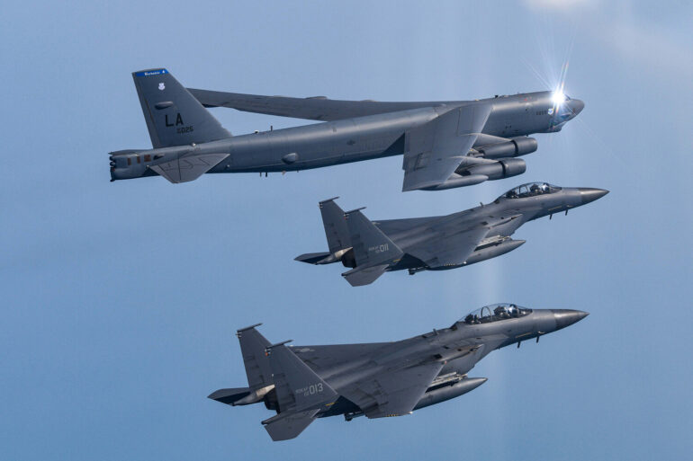 U.S. Considers Deployment of Strategic Bombers Capable of Delivering Nuclear Weapons in Potential Iran Action