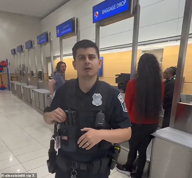 Conservative TV Star Alex Stein Engages in Tense Confrontation at Reagan National Airport Over Southwest Airlines Flight Cancellation, Incident Captured on Video and Shared Widely on Social Media