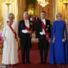 Exclusive Access: The Princess of Wales at a Privileged State Banquet Strengthening UK-France Ties
