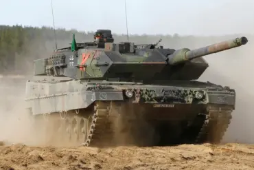 Russian Drone Strike Destroys Ukrainian Leopard 2A6 Tank in Sumy Region Amid Escalating Conflict