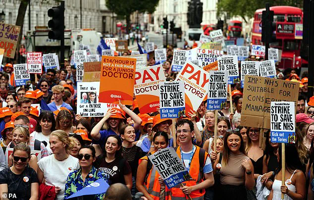 UK Doctors Strike Over Pay Dispute, Threatening NHS Operations