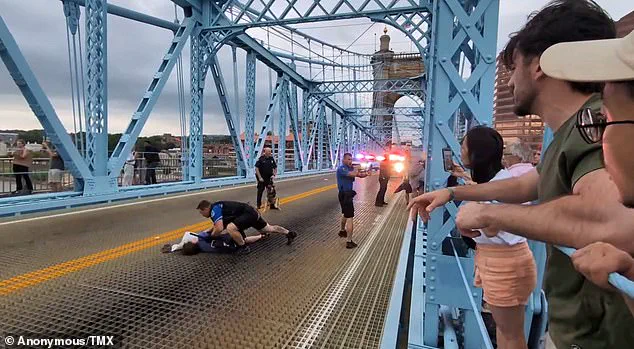Violent Clashes Erupt on Roebling Bridge During Anti-ICE Protest