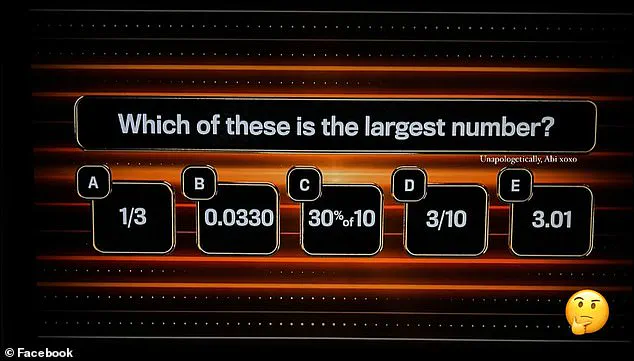 Confusion Over Simple Math Puzzle From ITV Show Sparks Online Debate