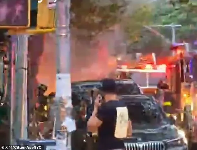 Explosion on Brooklyn Street Blows Manhole into Air, Sends Debris Flying