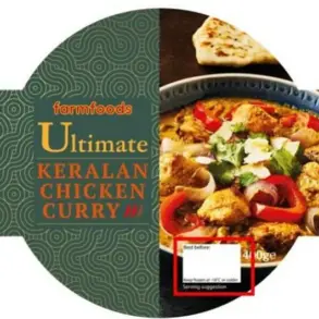 Farmfoods Recalls Ultimate Keralan Chicken Curry Due to Undeclared Prawn Allergen in Batch L550 (Best-Before: 13 February)