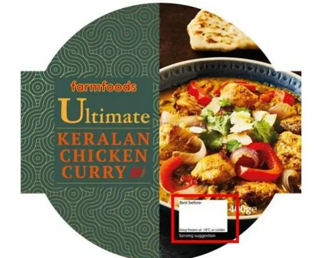 Farmfoods Recalls Ultimate Keralan Chicken Curry Due to Undeclared Prawn Allergen in Batch L550 (Best-Before: 13 February)