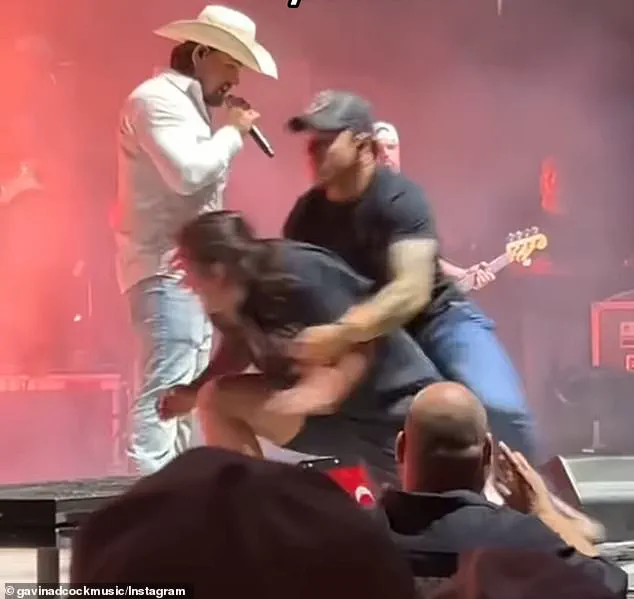 Intoxicated Fan's Stage Attack at Gavin Adcock Concert Sparks Concerns Over Community Safety Risks