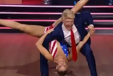 Israeli 'Dancing with the Stars' Sparks Debate with Trump-Inspired Inauguration Costume Performance