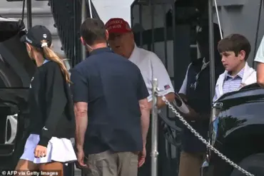 Newly Re-elected President Trump's Golf Outing Sparks Online Speculation