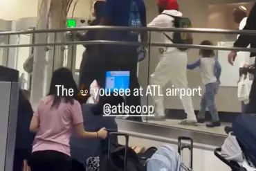 Sewage Water Gushes from Ceiling at Hartsfield-Jackson Atlanta Airport, Leaving Travelers Stunned