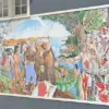 ‘Art should provoke, not erase,’ says muralist Rocky Rische-Baird as Oakland debates removal of controversial Ohlone history mural