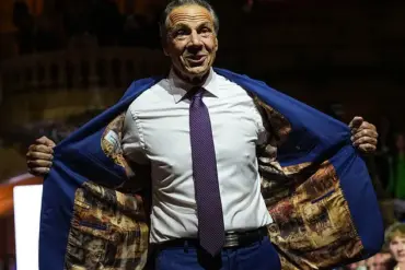 Former Governor Andrew Cuomo Walks Runway at Bipartisan Fashion Event Before New York Fashion Week