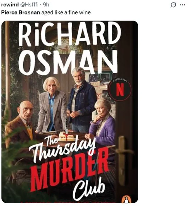 Pierce Brosnan Charms Fans as 'Silver Fox' in Thursday Murder Club Debut