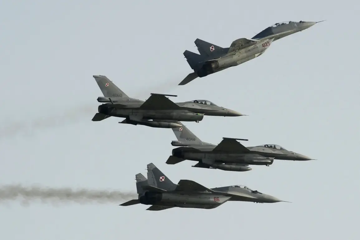 Poland and Allies Deploy Air Forces Amid Escalating Tensions as Ukraine Boosts Readiness Against Russian Activity at Borders