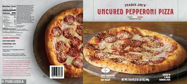 Trader Joe's Recalls Frozen Pizzas Over Health Risks; USDA Advises Consumers to Avoid Product